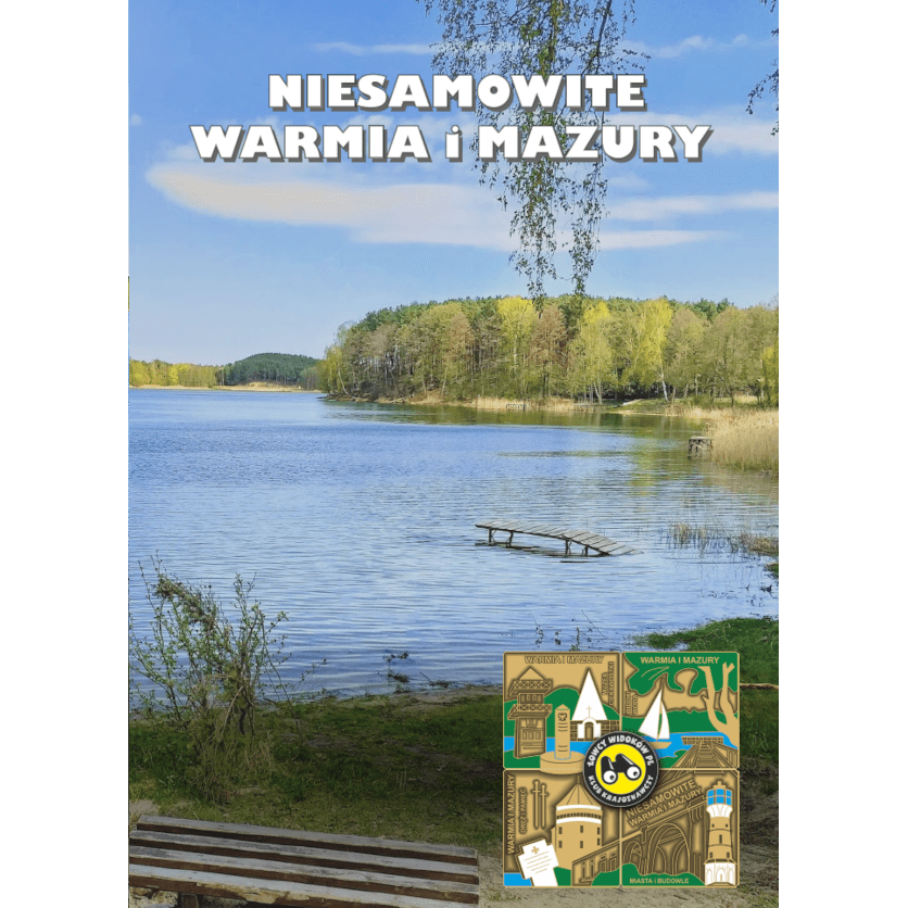 Úžasné Warmia a Mazuria - knižka odznakov