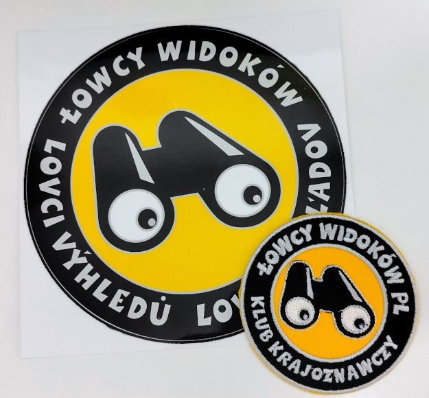 Naklejka na samochód oraz Naszywka klubowa