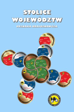 Stolice Województw - książeczka odznak